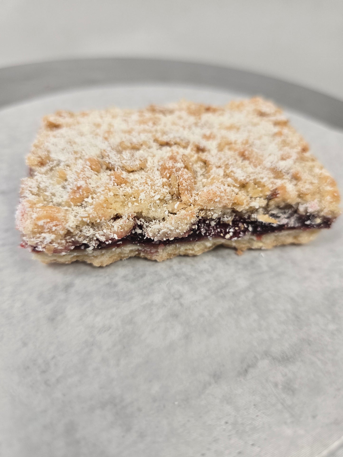 Strawberry Cobbler Bar