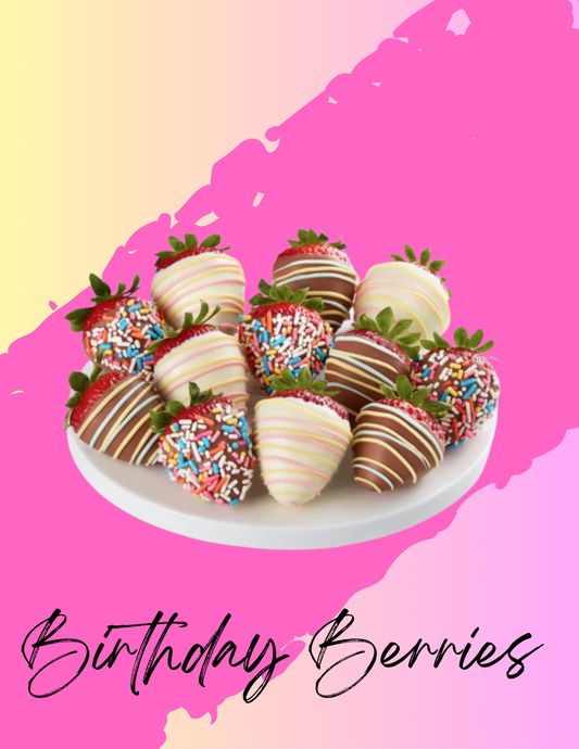 Birthday Berries - 1 Dozen