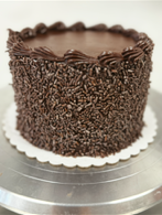 Double Chocolate Sprinkle Cake